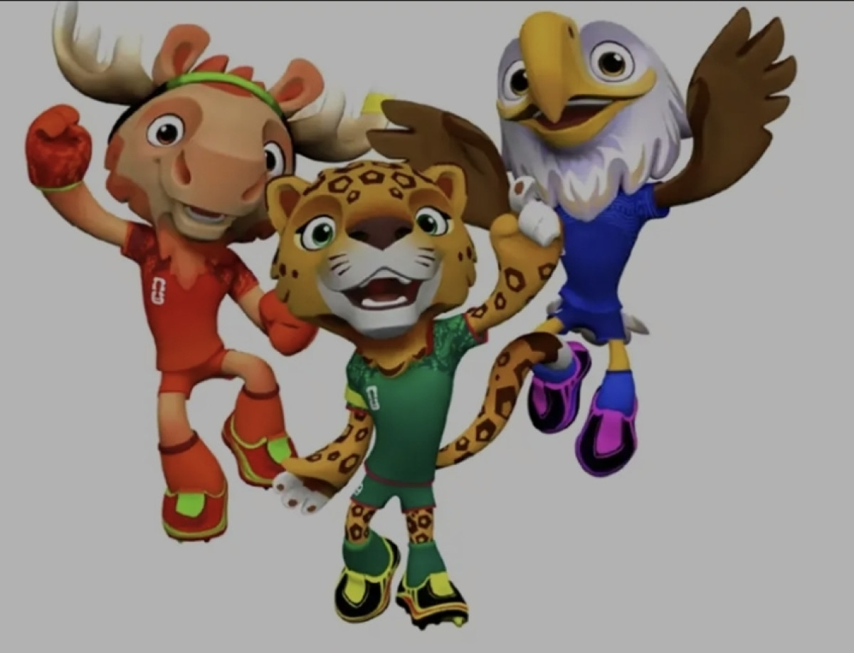 Fifa apresenta trio de mascotes para a Copa do Mundo de 2026