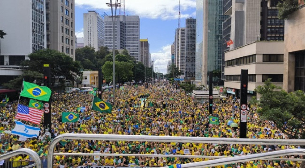 Ato convocado por Nikolas na Paulista reúne 20,4 mil pessoas, segundo USP
