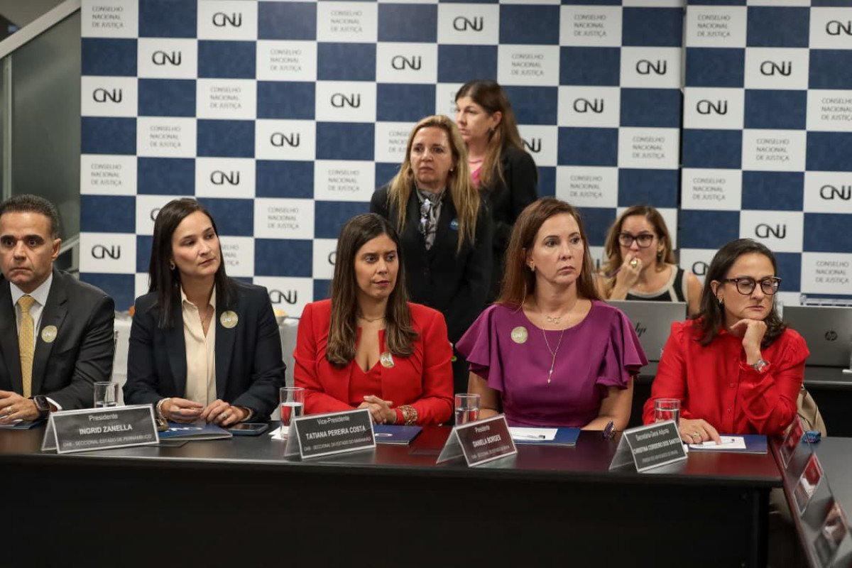Ingrid Zanella participa de reunião da OAB com o STF e reforça pedido de conclusão de inquéritos de duração indefinida e apuração dos fatos noticiados envolvendo autoridades
