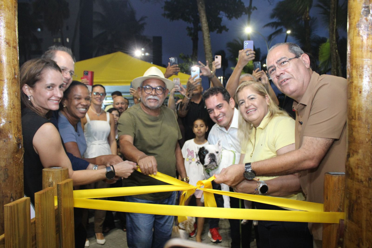 Orla de Piedade ganha Parcão e novas quadras de areia como parte das celebrações dos 433 anos de Jaboatão dos Guararapes