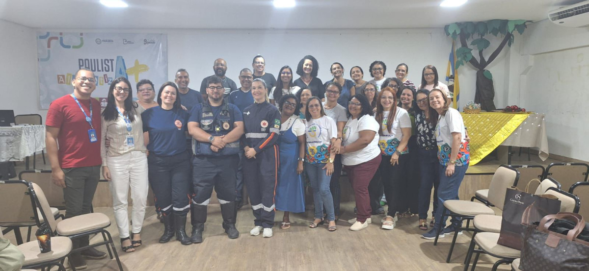 Prefeitura do Paulista promove formação sobre primeiros socorros para profissionais da Educação com a temática “Cuidar é Viver”