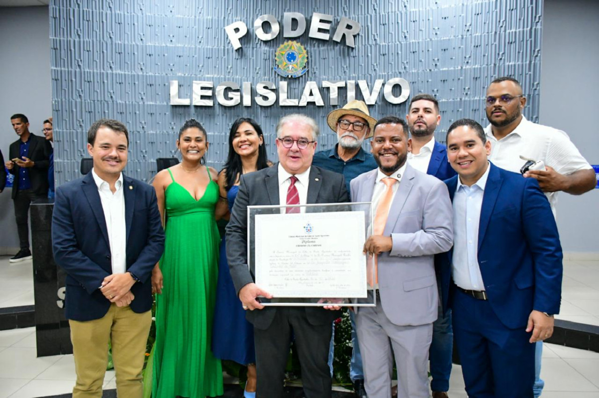Deputado Augusto Coutinho é agraciado com o título de Cidadão Cabense