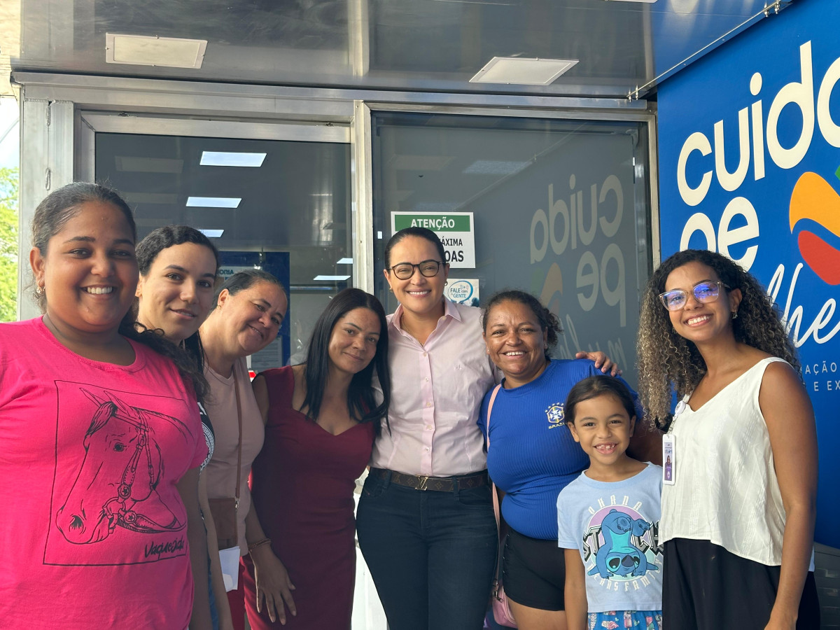 Prefeita Pollyanna Abreu e governadora Raquel Lyra fortalecem parceria pela saúde da mulher com ação “Cuida PE Mulher” em Sertânia
