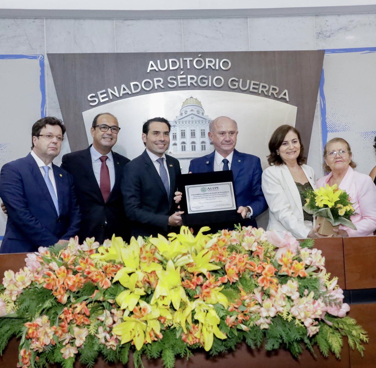 João Paulo Costa preside Reunião Solene em homenagem aos 80 anos do Hospital de Câncer de Pernambuco