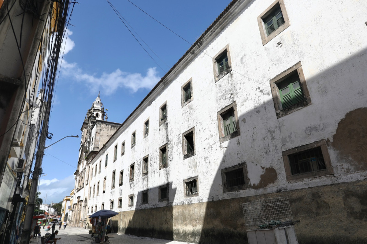 Prefeitura vai restaurar a fachada e requalificar o entorno do Conjunto Histórico do Carmo