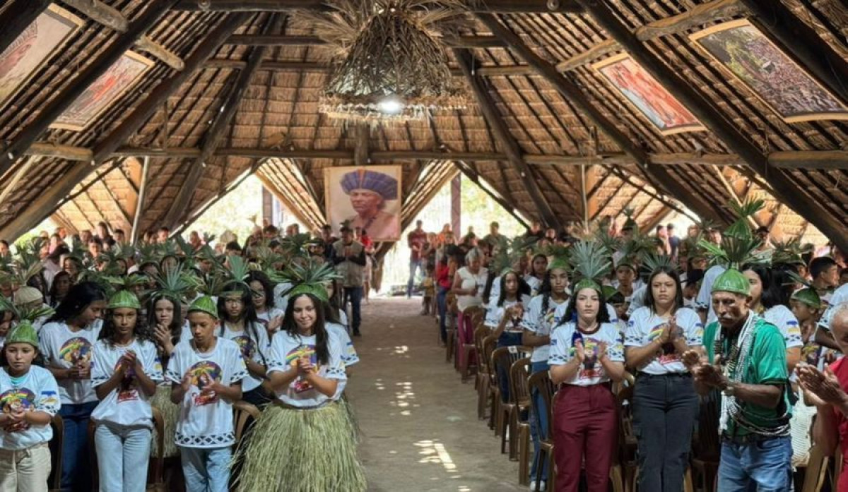 Cerimônia marcante no Território Xukuru do Ororubá celebra mais uma Formatura do PROERD, em Pesqueira
