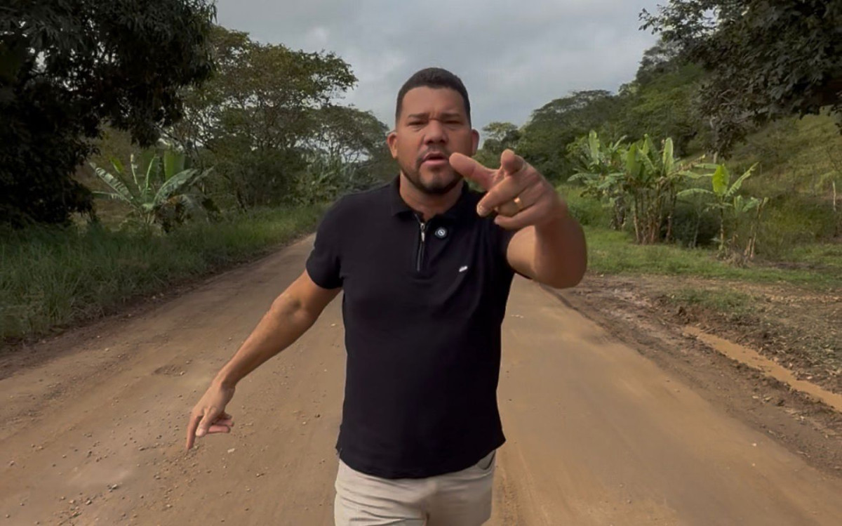 Deputado Abimael Santos fiscaliza condições precárias da PE-187 entre Angelim e Palmeirina