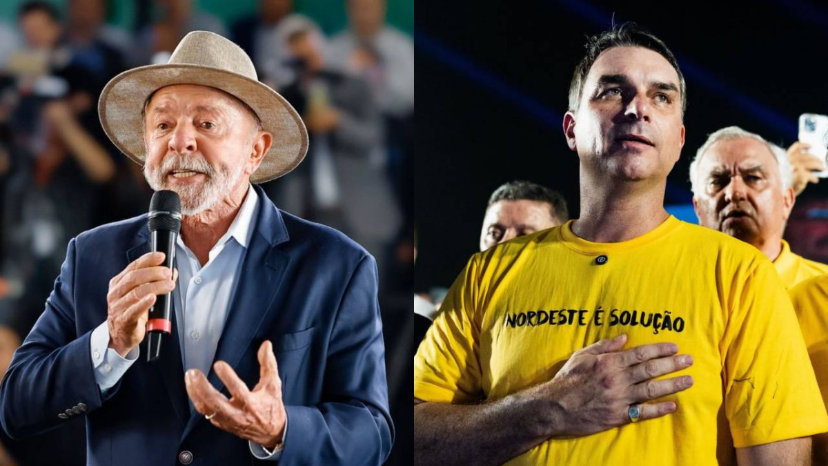 Lula cai para 45,3% e Flávio sobe a 42,8% em 2º turno, após ‘PTMaster’