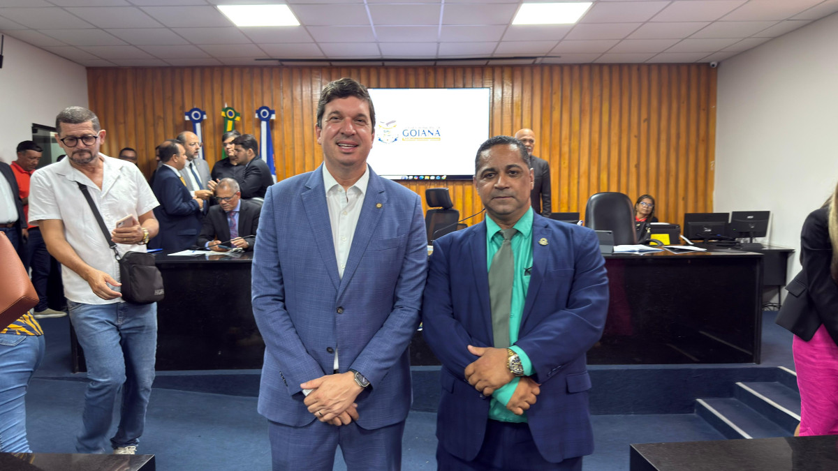 Deputado Joãozinho Tenório acompanha posse de Renato Sandré na Câmara de Goiana
