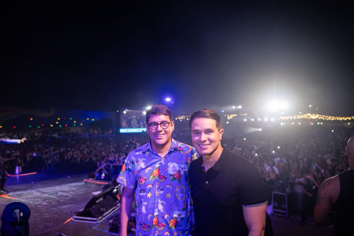 Diego Cabral comemora o sucesso do Pernambuco Meu País Verão em Camaragibe