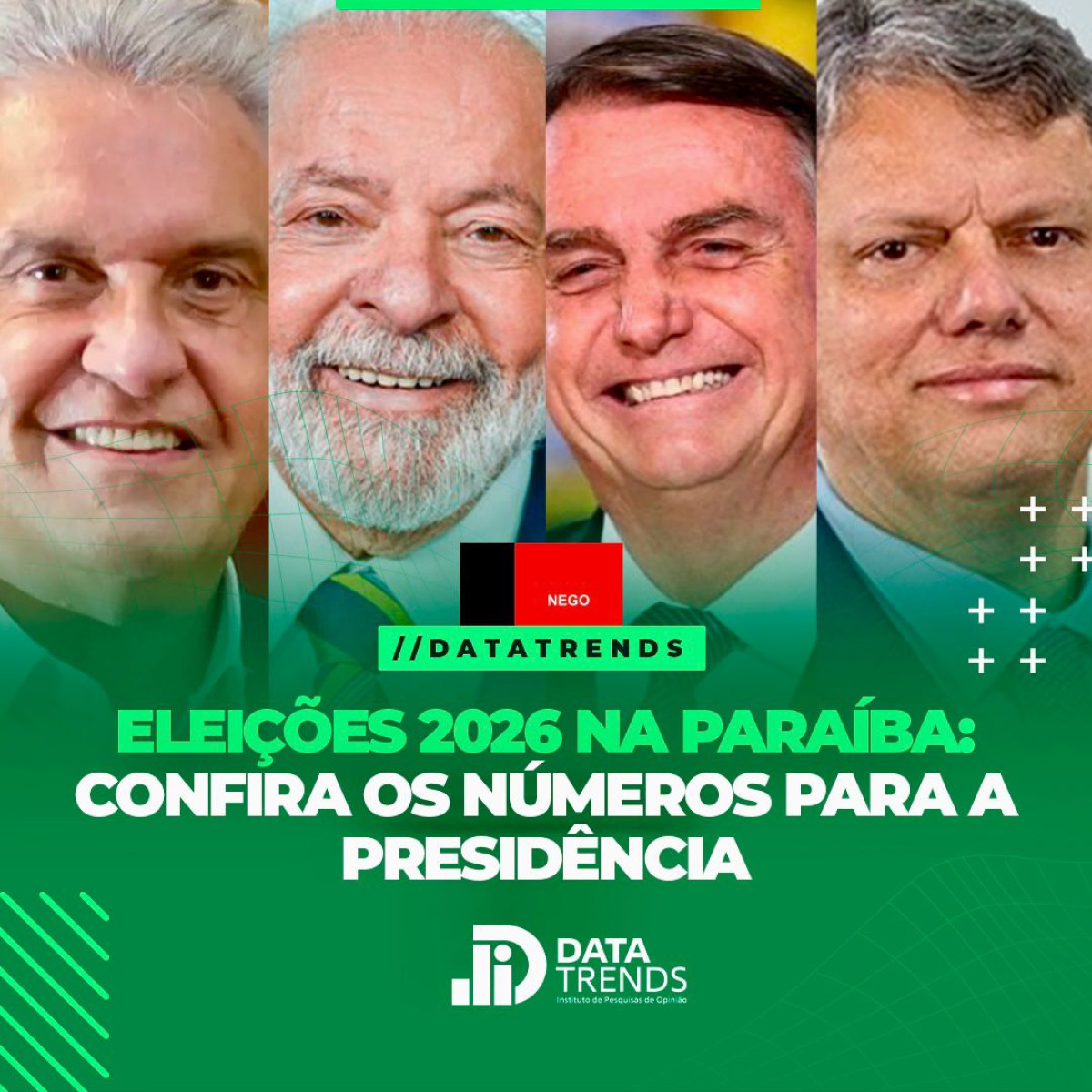 Lula mantém ampla vantagem na Paraíba, aponta DataTrends