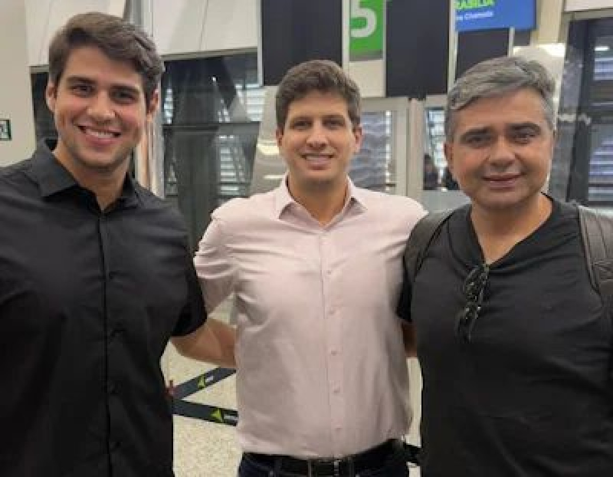 Fabiano e Bruno Marques cumprem agenda em Brasília 