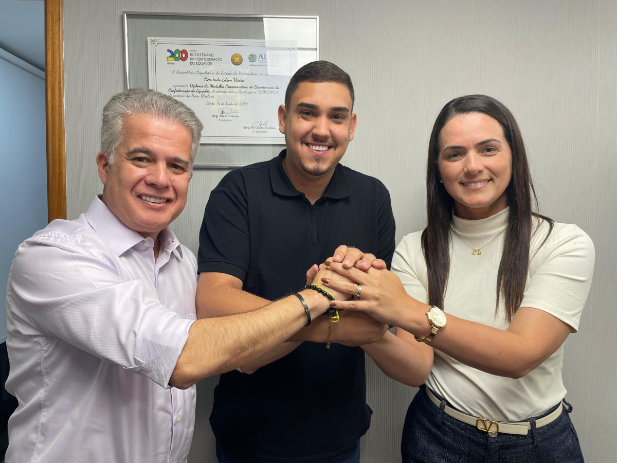 Ampliando bases, Edson Vieira recebe o apoio do vereador Júnior do Boi Gordo, de Bezerros