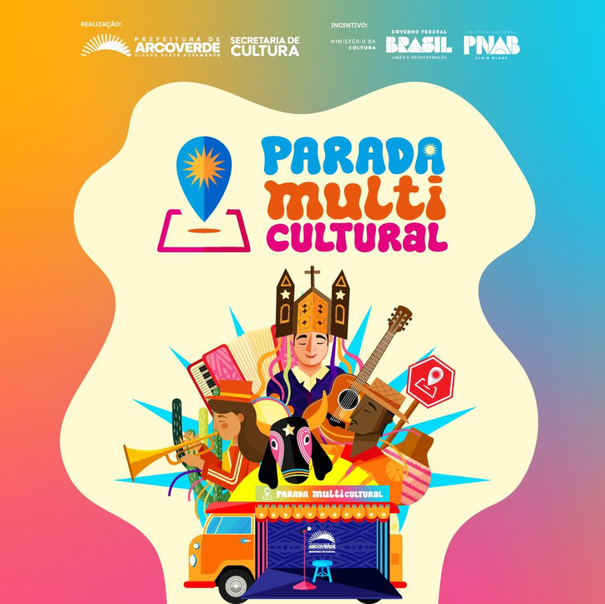 Festival Parada Multicultural leva arte e atividades para Arcoverde