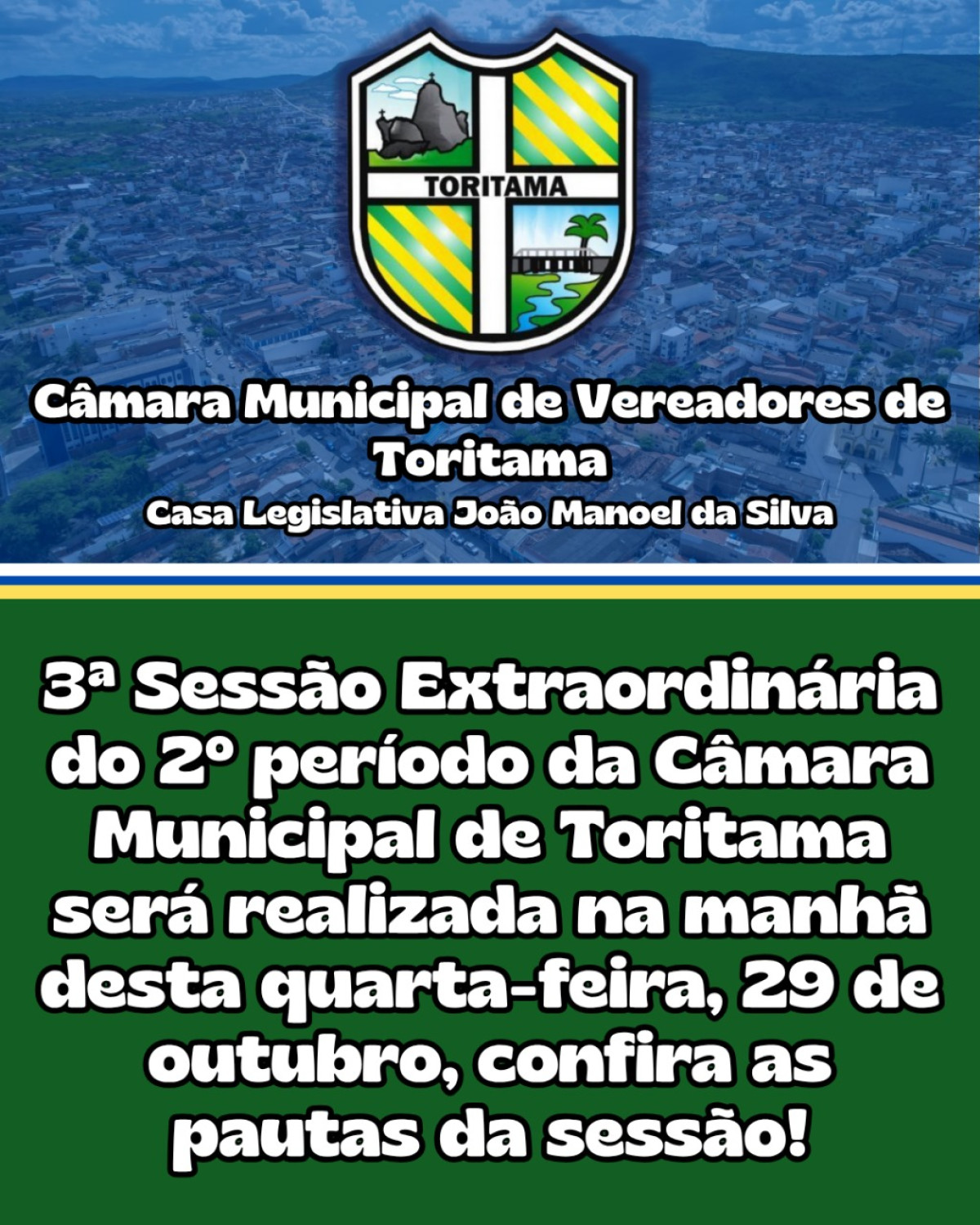 Câmara de Toritama realiza 3ª Sessão Ordinária do segundo semestre nesta quarta (29)