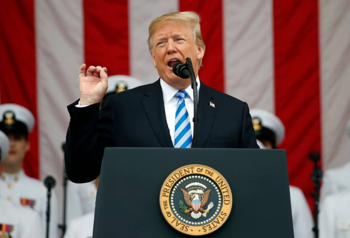 Trump vê avanço em negociações de paz com o Irã